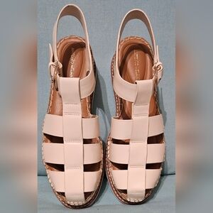 Antonio Melani Cream Women's Sandals